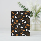 Spooky Boo-tiful Night Feestdagenkaart (Staand voorkant)