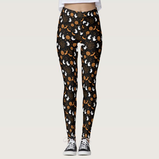 Spooky Boo-tiful Night Leggings (Voorkant)