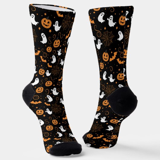 Spooky Boo-tiful Night Sokken (Gebogen)