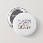Spooky Boo-tox Crew Halloween Botox Nurse In Ronde Button 5,7 Cm (Voorkant /achterkant)