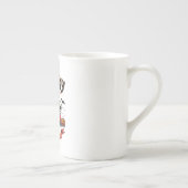 Spooky Book Club Halloween China Mok (Rechts)