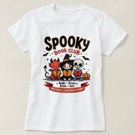 Spooky Book Club Halloween T-shirt