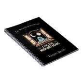 Spooky Book Lover Midnight Lezers Reader Journal Notitieboek (Rechterzijde)