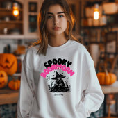 Spooky Bookworm Gepersonaliseerde Naam Halloween G Trui