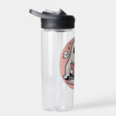 Spooky Bookworm Waterfles (Rechts)