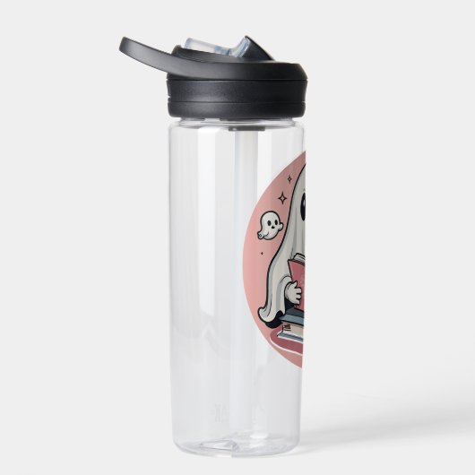 Spooky Bookworm Waterfles (Rechts)