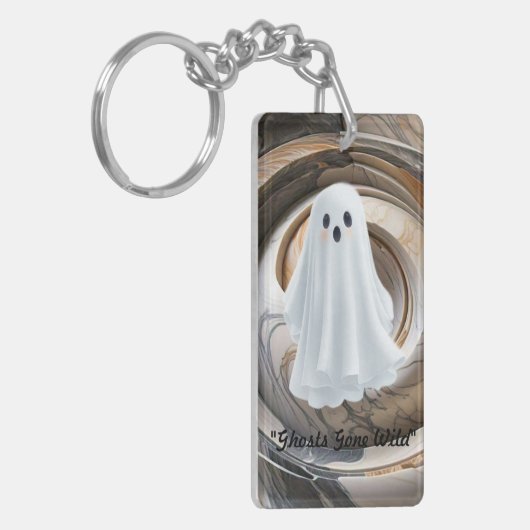 "Spooky Booty Bash" Sleutelhanger (Voorkant Links)
