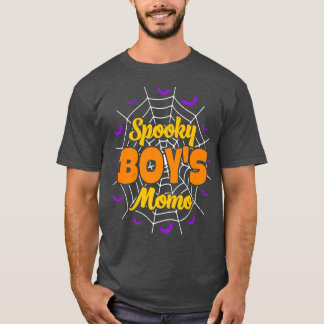 Spooky Boy's Momo Mam Spooky Halloween Costume 21 T-shirt