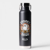 Spooky Bride Ghost Halloween gepersonaliseerd Waterfles (Voorkant)