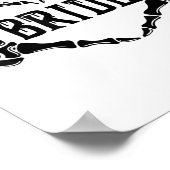 Spooky Bride Skeleton Hands Verloving Wedding Hal Poster (Hoek)