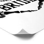 Spooky Bride Skeleton Hands Verloving Wedding Hal Poster (Hoek)