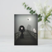 Spooky Bridge Briefkaart (Staand voorkant)