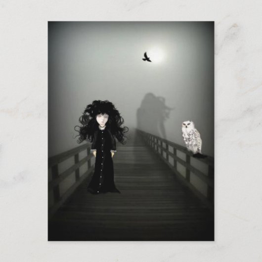 Spooky Bridge Briefkaart (Voorkant)