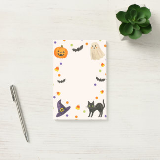 Spooky briefpapier, spook en pompoen post-it® notes