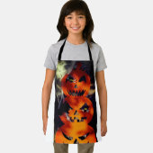 Spooky Bright Jack-O-Lantern All-Over Print Schort (Insitu)