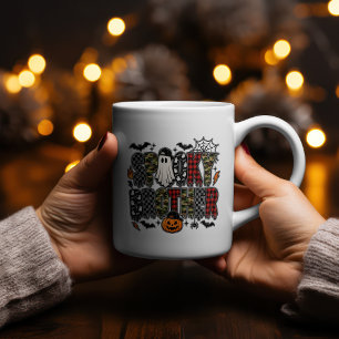 Spooky Brother Halloween Camouflage Schotland St Koffiemok