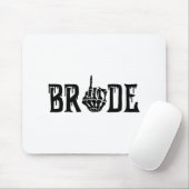 Spooky Bruid Bruidegom Gothic Halloween Wedding Ma Muismat (Met muis)