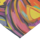 Spooky Bull Terrier Halloween heks en pompoen Tafelkleed (Gekanteld)