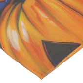 Spooky Bulldog Halloween heks en pompoen Tafelkleed (Gekanteld)