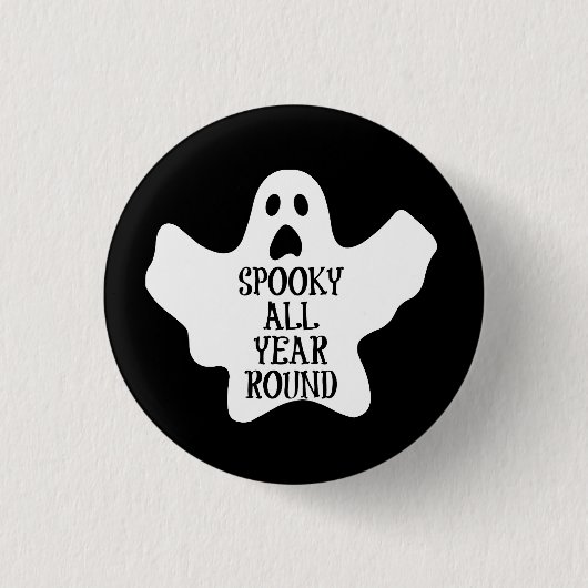 Spooky Button gedurende het hele jaar (Voorkant)