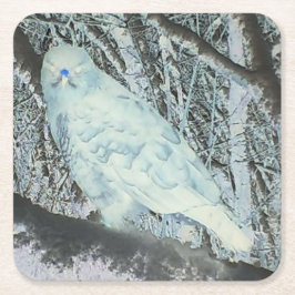 Spooky Buzzard op Branch Onderzetter