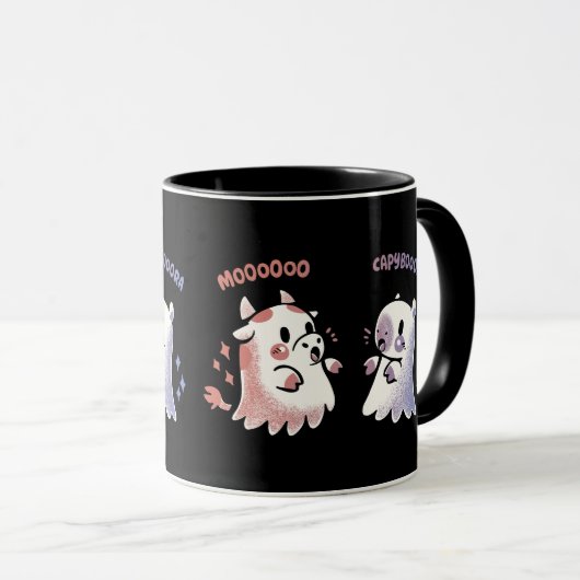 Spooky Capy and Cow Mok (Voorkant rechts)