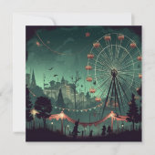 Spooky Carnaval: Fright Fest kermis Kaart (Voorkant)