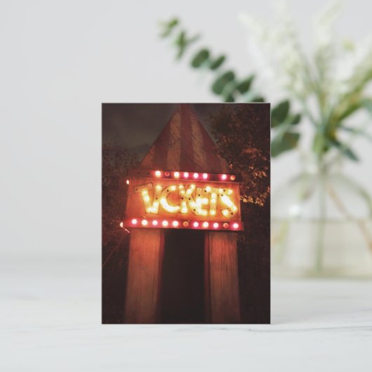 Spooky Carnival Briefkaart (Staand voorkant)