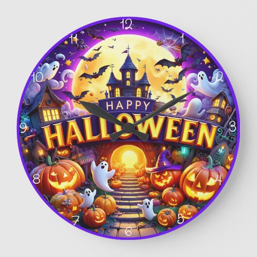 Spooky Castle Grote Klok (Voorkant)