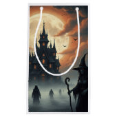 Spooky Castle Halloween-traktassen Klein Cadeauzakje (Voorkant)
