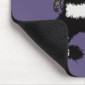 Spooky Cat Creater Skeleton Hand Skull Masker Muismat (Hoek)