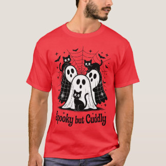 Spooky Cat en Ghostly Web Design vriend T-shirt