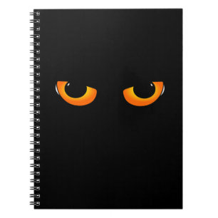 Spooky Cat Eyes Notitieboek