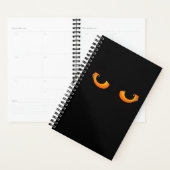 Spooky Cat Eyes Planner (Display)