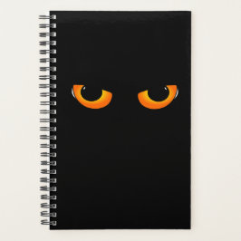 Spooky Cat Eyes Planner