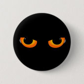 Spooky Cat Eyes Ronde Button 5,7 Cm (Voorkant)