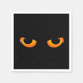 Spooky Cat Eyes Servet (Voorkant)