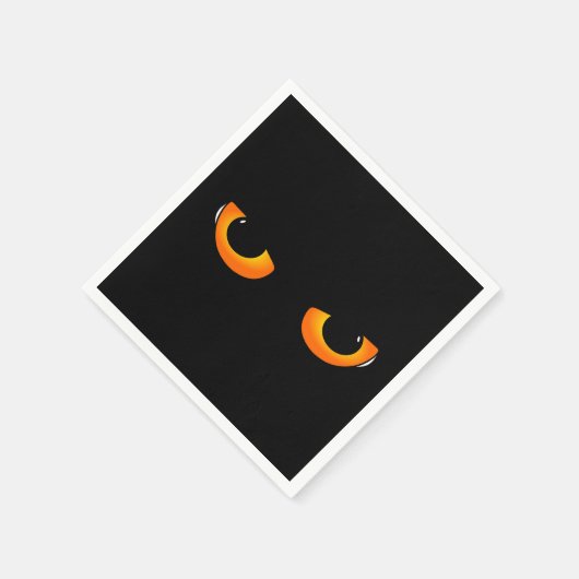 Spooky Cat Eyes Servet (Hoek)