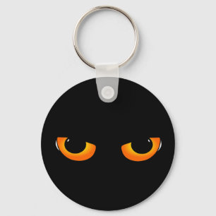 Spooky Cat Eyes Sleutelhanger