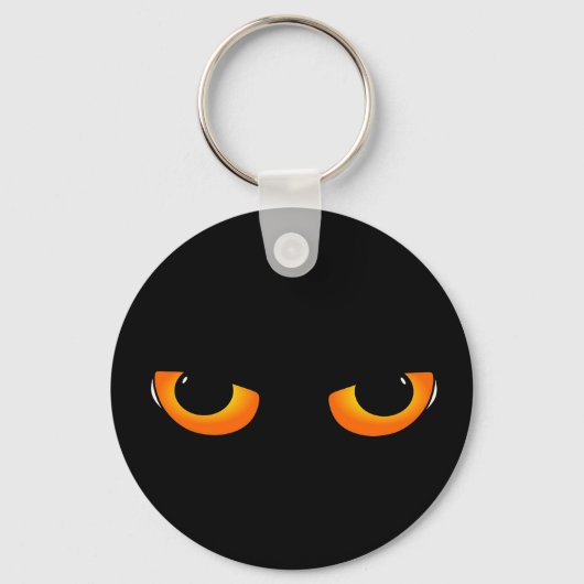 Spooky Cat Eyes Sleutelhanger (Voorkant)