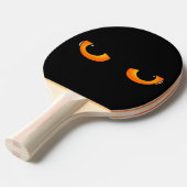 Spooky Cat Eyes Tafeltennisbatje (Voorkant Gekanteld)
