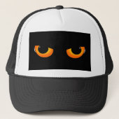Spooky Cat Eyes Trucker Pet (Voorkant)