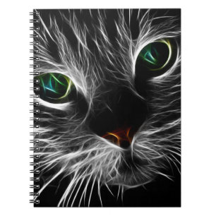 Spooky Cat Feline Soul Spirit Animal Notitieboek