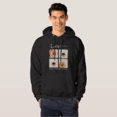 Spooky Cat Heren Hoodie (Voorkant volledig)
