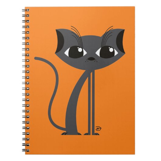 Spooky Cat - Notitieboek (Voorkant)