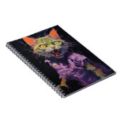 Spooky Cat Notitieboek (Rechterzijde)