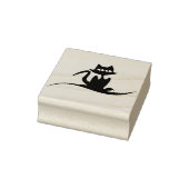 Spooky Cat Rubber Stamp Rubberstempel (Stempel)