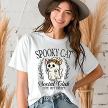 Spooky Cat Social Club Schattige Halloween