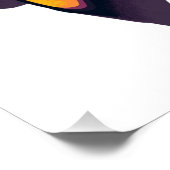 Spooky Cat Vibes 2 Perfect Poster (Hoek)