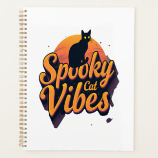 Spooky Cat Vibes 2 Planner